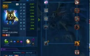 Conta Zwart D Digimon Masters Online