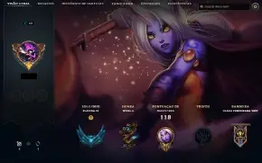 Conta Lol Platina 4