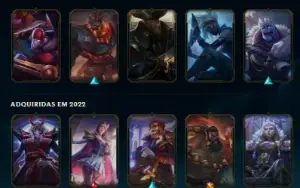 Conta Platina 4 League Of Legends Lol