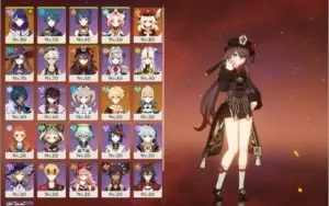 🔥HUTAO, KLEE, RAIDEN, MONA, JEAN, Ar46 🔥