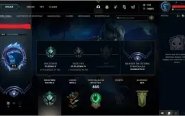 Conta Platina II com 3 skins prestígio e essência para nick