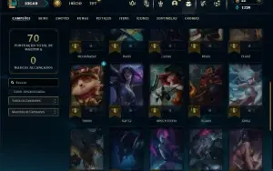 Esmeralda 3 com 35 Champs e 9 Skins