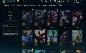 Esmeralda 3 com 35 Champs e 9 Skins