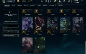 Esmeralda 3 com 35 Champs e 9 Skins