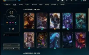 Conta league of legends