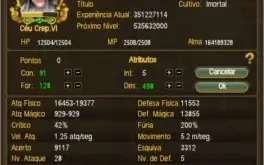 RT R8, Arma +10 Frenesi, Set e Ornamentos +5, Crep VI