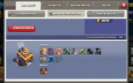 Conta Clash Of Clans CV 12 Forte Muitas Gemas