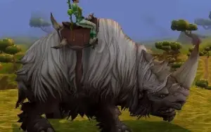 Montaria Rinoceronte Branco Lanoso (Wooly White Rhino)
