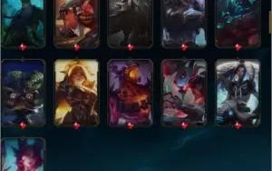 CONTA LOL LV 199 GOLD E 86SKINS OTIMAS