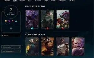 conta lol platina 4