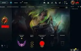 conta mestre lol 60% winrate