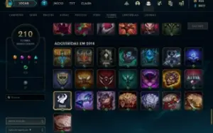 Conta League Of Legends - Season 4 - 113+ skins LOL