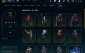 Conta League Of Legends - Season 4 - 113+ skins LOL