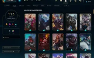 Conta League Of Legends - Season 4 - 113+ skins LOL