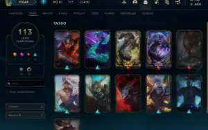 Conta League Of Legends - Season 4 - 113+ skins LOL