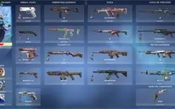 Conta Valorant Champions Full skins...