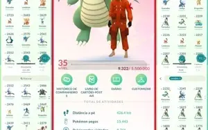 Conta Pokemon Go Nível 35