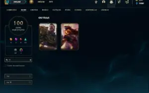 Conta prata 1 com 130 Champs e 100 Skins