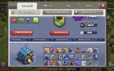 Conta Clash of Clans, CV12