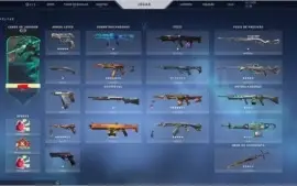 Conta Valorant c/ Card Beta e varias skins