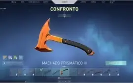 Conta Valorant c/ Card Beta e varias skins