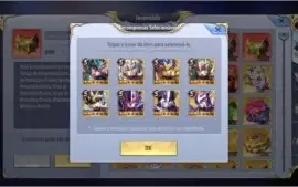 SAINT SEIYA AWAKENING - COM 1300 GEMAS AVANÇADAS E LIVROS