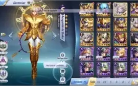 SAINT SEIYA AWAKENING - COM 1300 GEMAS AVANÇADAS E LIVROS
