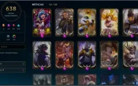 Conta lol de 2011 - 630 Skins, nivel 326