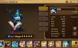 Reroll Summoners War lvl10 com Nana + Lagmaron