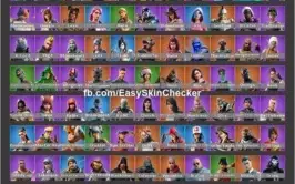 Conta Fortnite Season 4+
