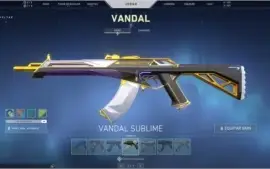 CONTA VALORANT 6 SKINS E 3 PASSES COMPLETOS