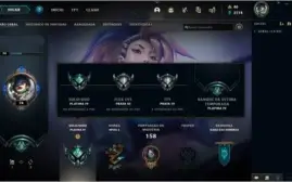 Conta RIOT - LOL Platina IV 147 skins. VALORANT Varias skins