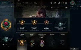 Conta LoL 2012 - 181 Skins - 61 Emotes - 47 Sentinelas