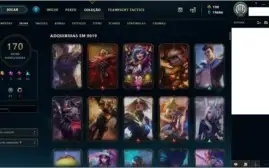 Conta Diamante 3 , Full Champs / Skins exclusivas