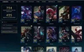 Conta de League of Legends  e Valorant (R$5000,00 gastos)
