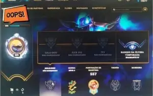 Conta league of legends