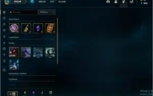 Platina 4 smurf 2,7k de el e skins no inventario
