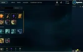 lol: lvl25 + 14 champs+ skin Garen Deus Rei