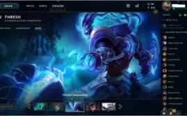 lol: lvl25 + 14 champs+ skin Garen Deus Rei