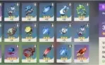 Conta com Diluc e mais 11 personagens AR 30