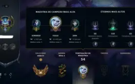 Conta Gold4 excelente MMR com Yone Emissario da Luz