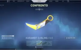 Conta Valorant/LOL Karambit Sublime 2.0