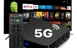 TV BOX MXQ 5G32GB de meemoria RAM e 256GB memoria interna;