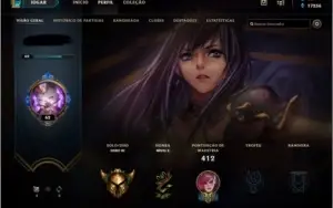Conta LoL Gold III/Todos os Campeões/360 Skins