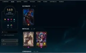 Conta league of legends 2012 barata (330k Riven + mts skins)