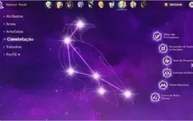 CONTA GENSHIN IMPACT - 6 PERSONAGENS de 5 Estrelas