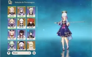 Conta genshin 5 5 estrelas