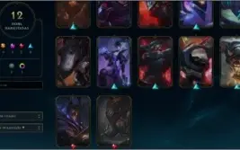 Conta LoL Smurf Lvl 39/ 12 Skins/Preço Negociável