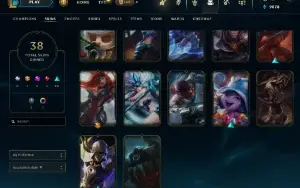 Upada a mão|Boas skins|Unranked 