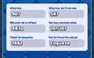 brawl stars nível 15560 troféus + conta clash royale arena14